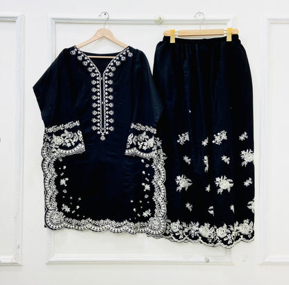 Article no: D-684 Cotton Lawn 2piece