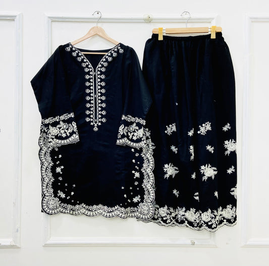 Article no: D-684 Cotton Lawn 2piece