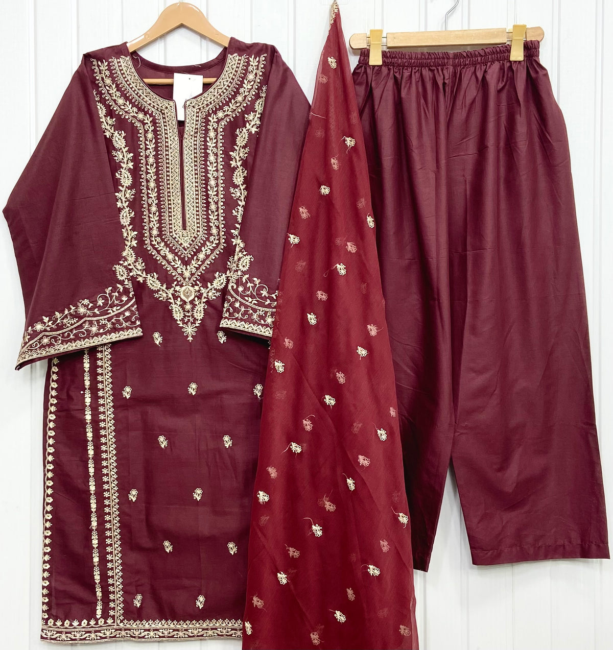 Article: D-1185 Cotton 3piece