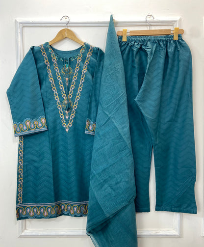Desi Dastkaar 3PC (Winter Cotton) D-178