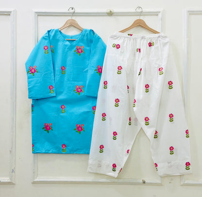Article No: D-703 Cotton Lawn