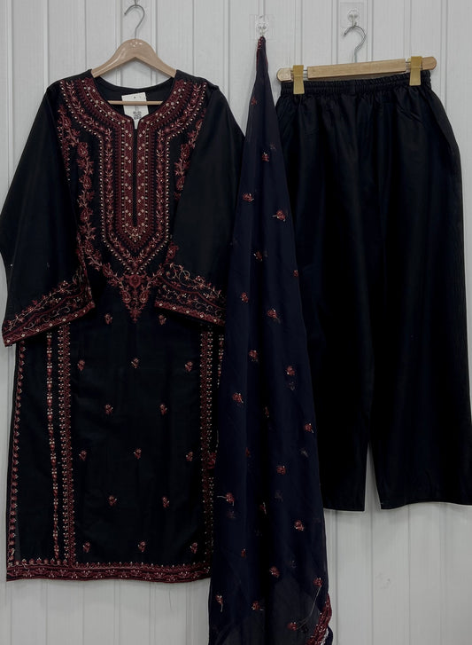 Article: D-1185 Cotton 3piece