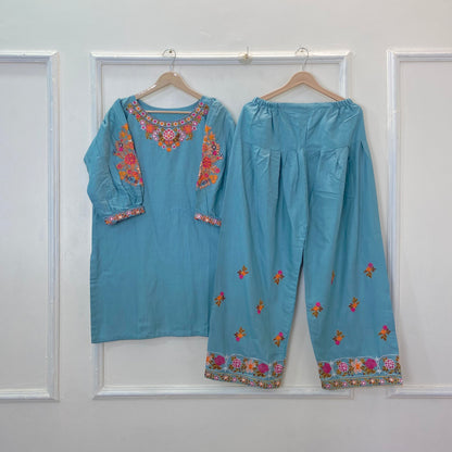 Rangila Embroidered 2PC (Khaddar) D-331