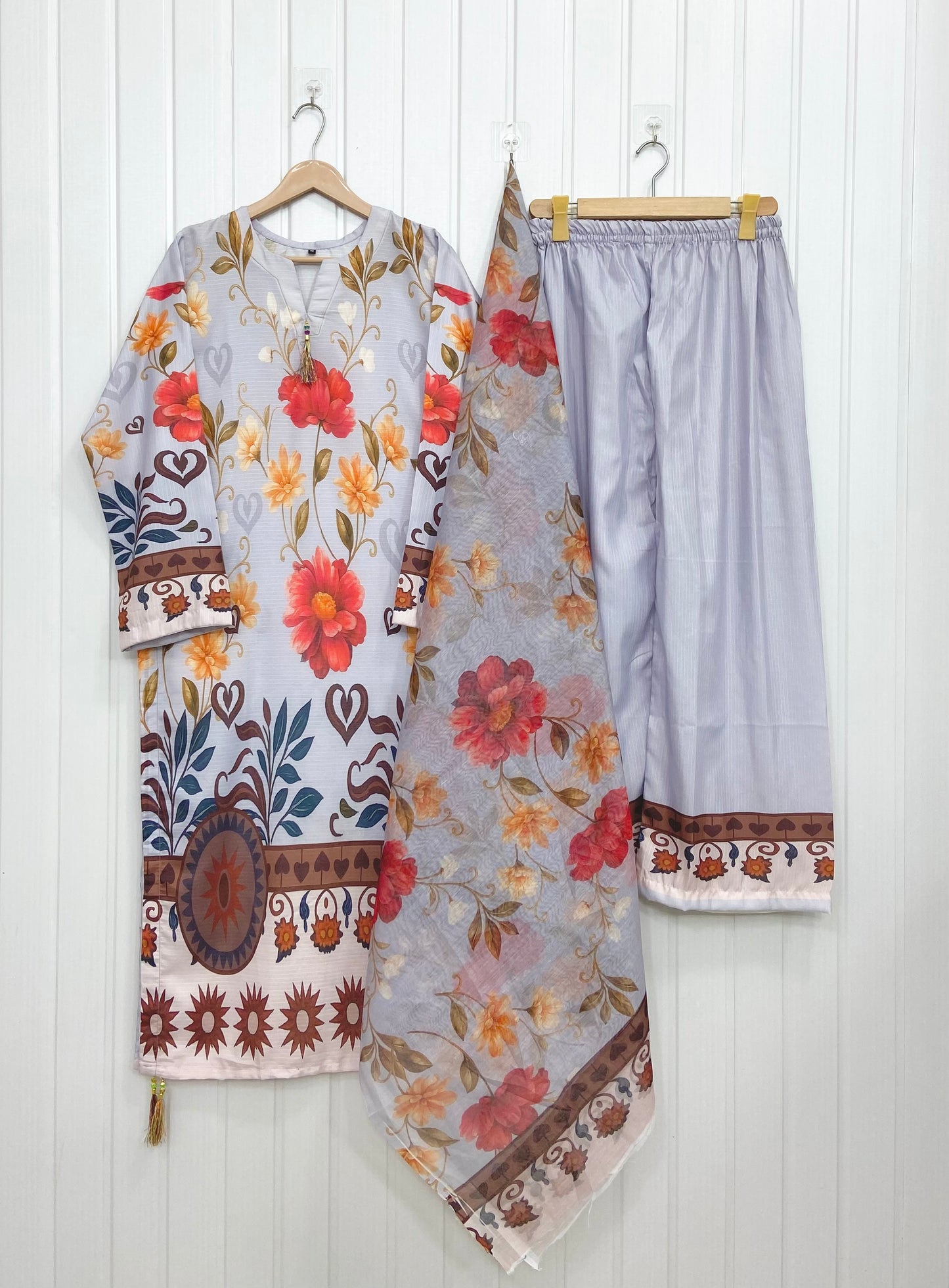 Foggy | Long Co-Ord Set D-865