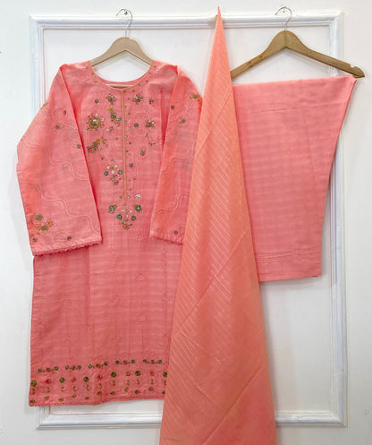 Winter’s Embroidered Pret 3PC (HandMade) (Winter Cotton) D-221