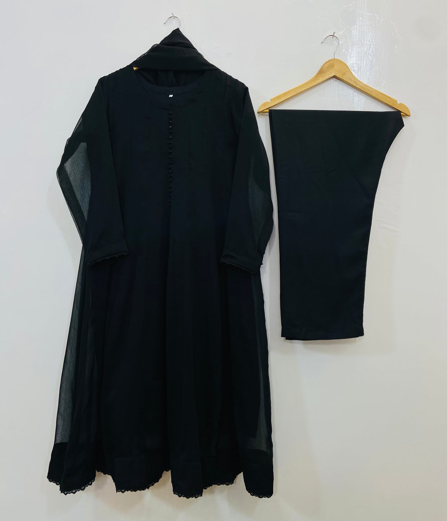 Chiffon Glamour Frock 3PC D-79