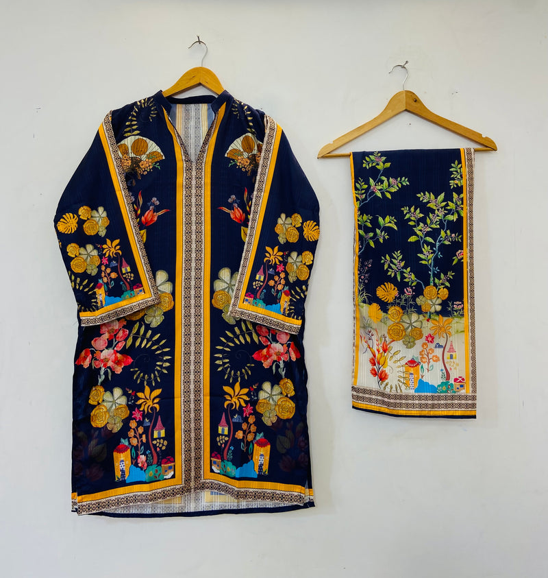 Rainbow Rush Co-Ord Sets (Swiss Silk) D-71