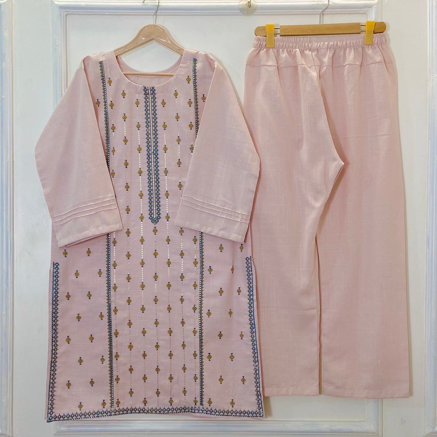 Premium Embroidered 2PC (Khaddar) D-294
