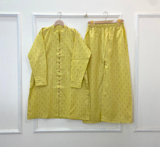 Casual Wear 2PC (Self Cotton) D-209