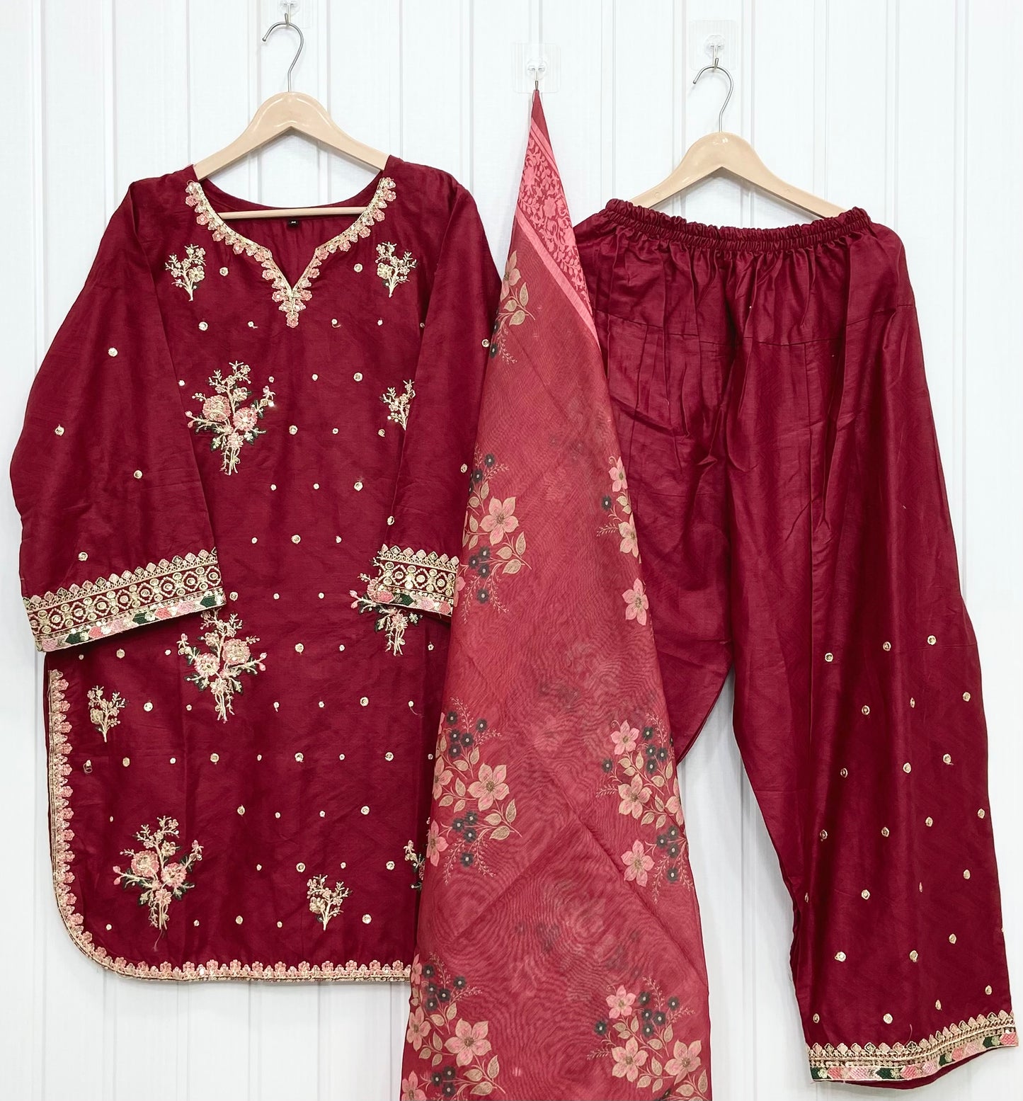 Article no: D-736 Farshi Shalwar 3|Piece