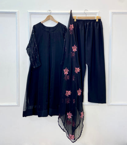 Chiffon Luxe Wear 3PC (Best Seller) D-322