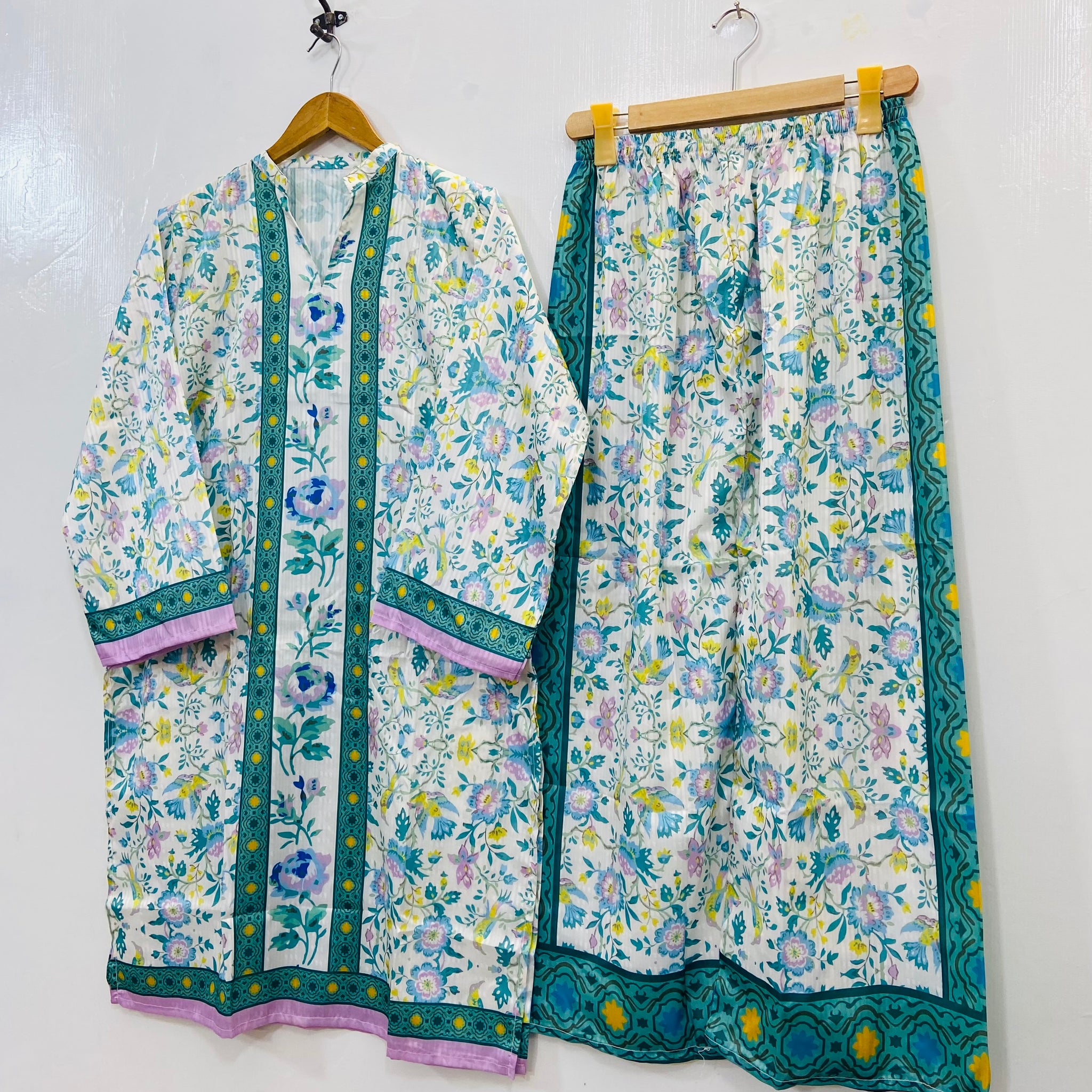 Garden Co-Ord Sets (Swiss Silk) D-138