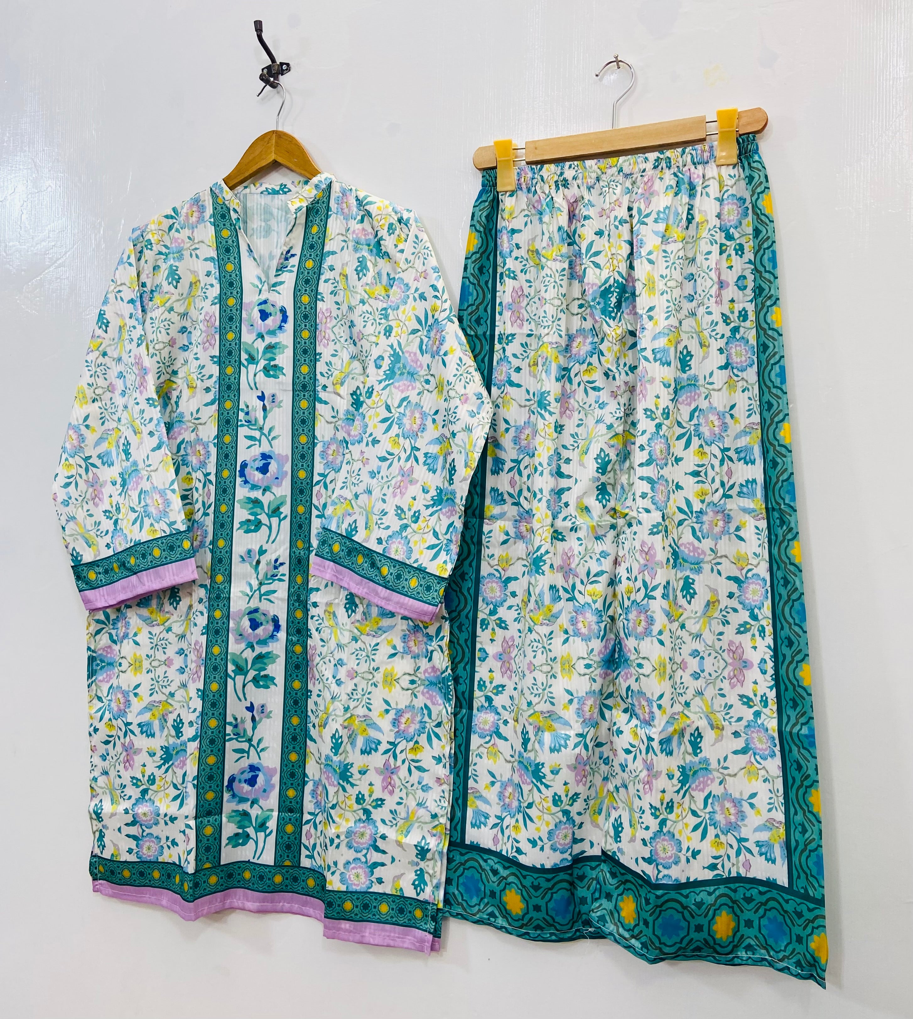 Garden Co-Ord Sets (Swiss Silk) D-138