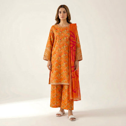 Orange | 3PC Bana Dora D-589
