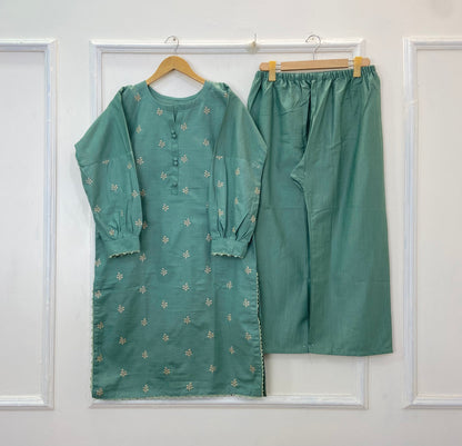 Regular Embroidered Chic 2PC (Khaddar) D-223