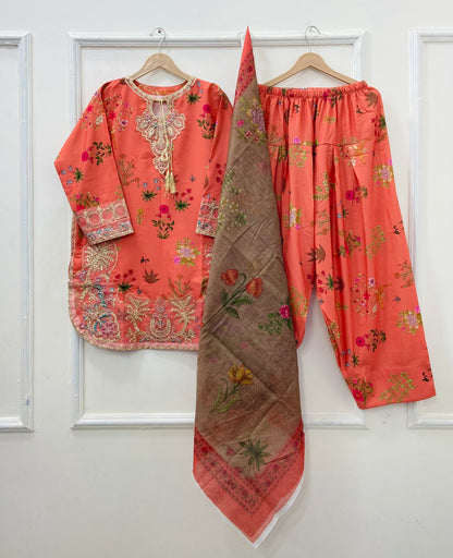 Farshi Era | 3PC Bana Dora D-624