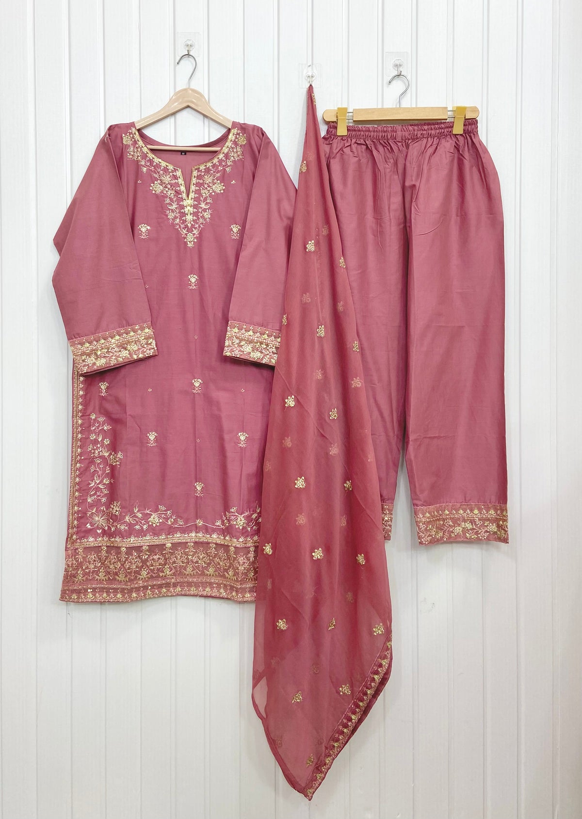 Article: D-1169 Cotton 3piece