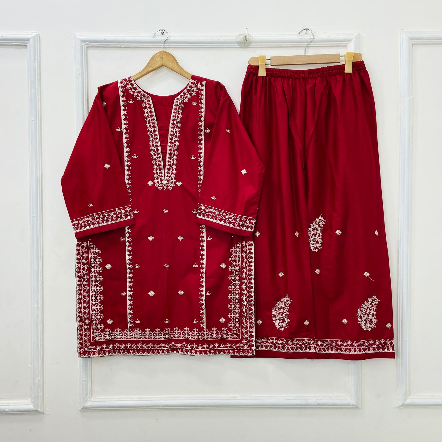 Eid Embroidered 2PC (Premium Cotton) D-443
