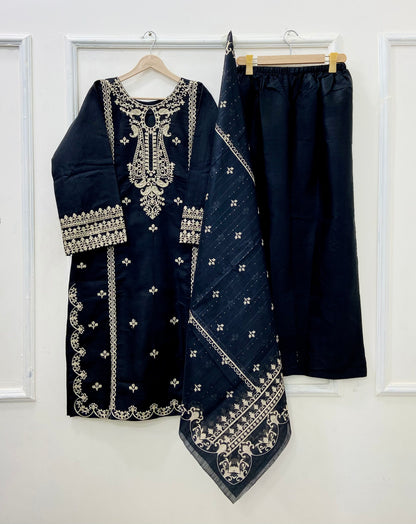 Eid Series: 3PC (Cotton) D-535