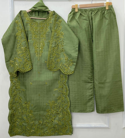 Chicken Kari Series: 3PC (Premium Cotton) D-468