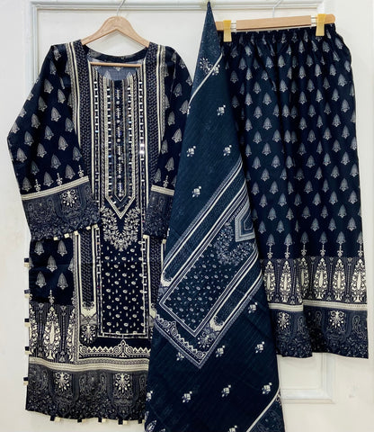 Noor-e-Aaina | 3PC Lawn D-573