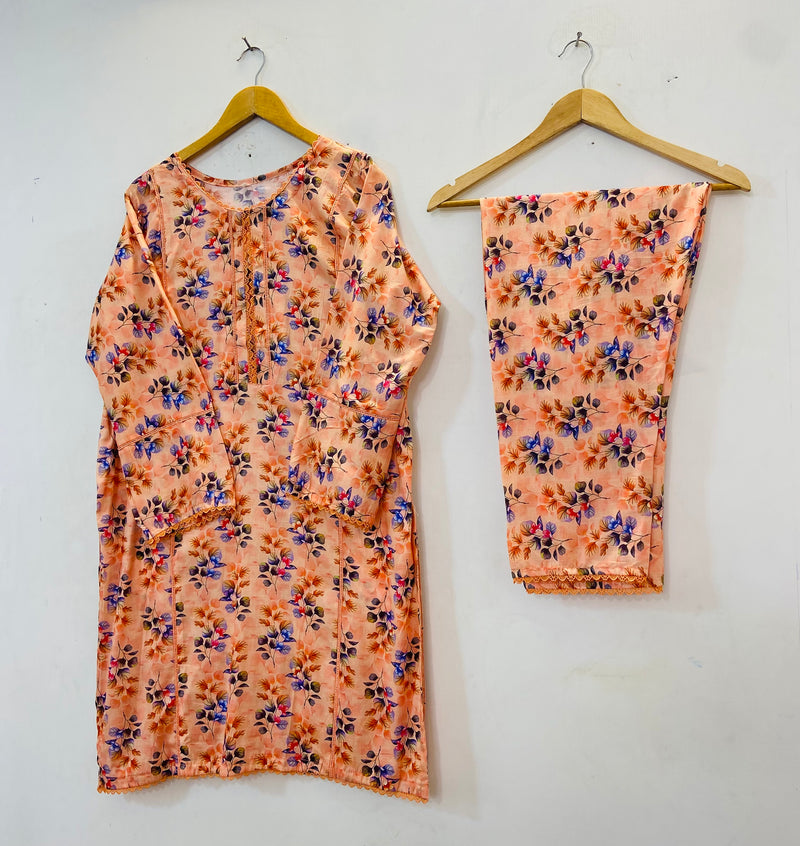 Joint Lace Beauty 2PC (Lawn) D-83