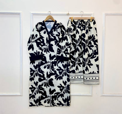Penguin Co-Ord Set (Swiss Silk) D-207