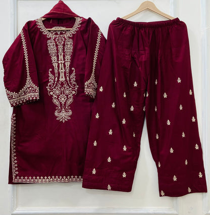 Eid Series: 3PC (Cotton) D-531