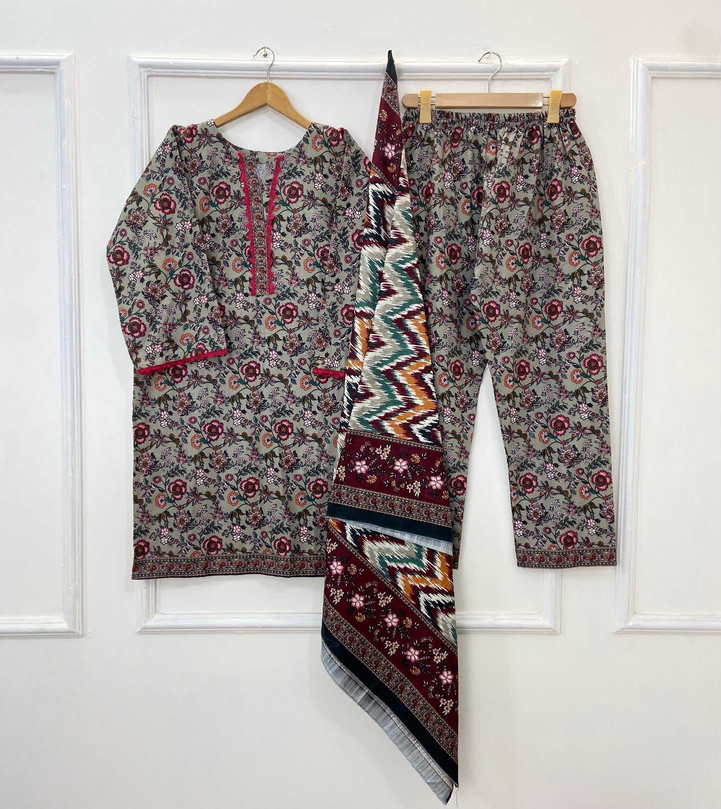 Bin Saeed’s Winter Edit 3PC (Khaddar) D-213
