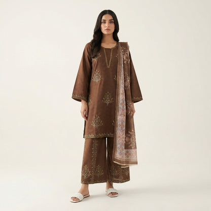 Festive Wear | 3PC Cotton D-586