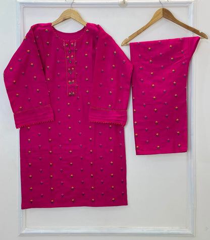 Tulip Embroidered 2PC (Khaddar) D-263