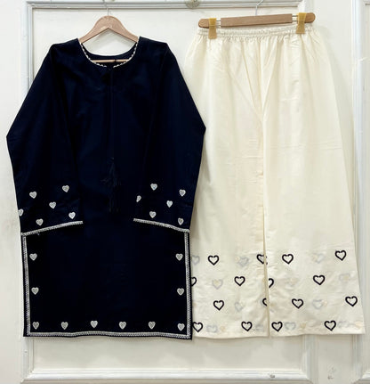 Heartloom Co-Ord Set | Premium Cotton D-663