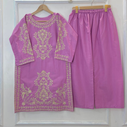 Heavy Embroidered 2PC (Khaddar D-299