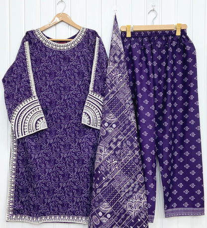 Sequins Touch | Premium Lawn D-774