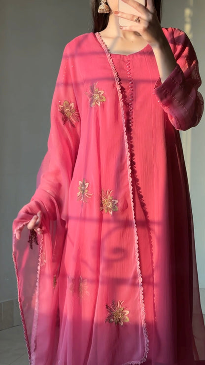 Chiffon Luxe Wear 3PC (Best Seller) D-195