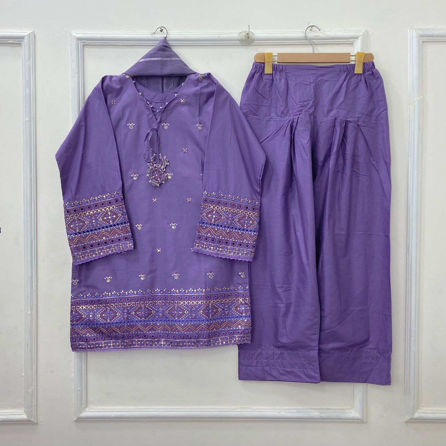 Noor-e-Eid | 3PC Cotton D-471