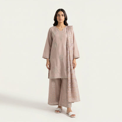 Festive Wear | 3PC Cotton D-586