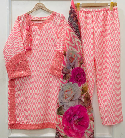 D-367  Bold Zebra 3PC (Bana Dora Silk)