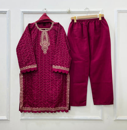 Eid Edit: 3PC (Cotton) D-525