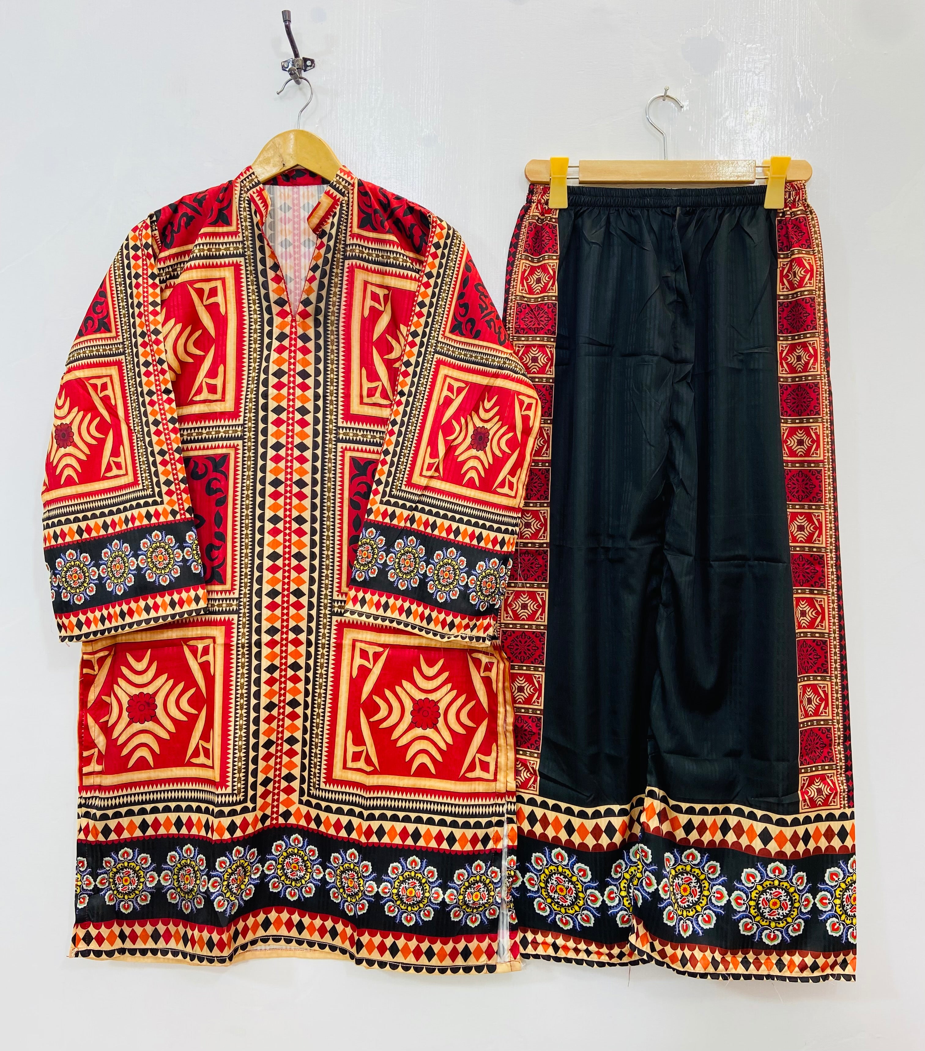 Garden Co-Ord Sets (Swiss Silk) D-138