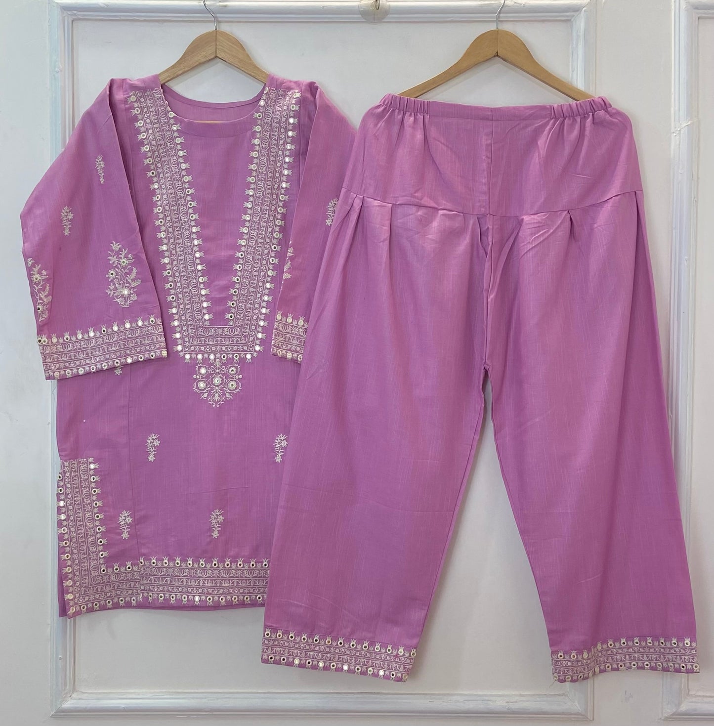 Foil Embroidered Bliss 2PC (Khaddar) (Best Seller) D-312