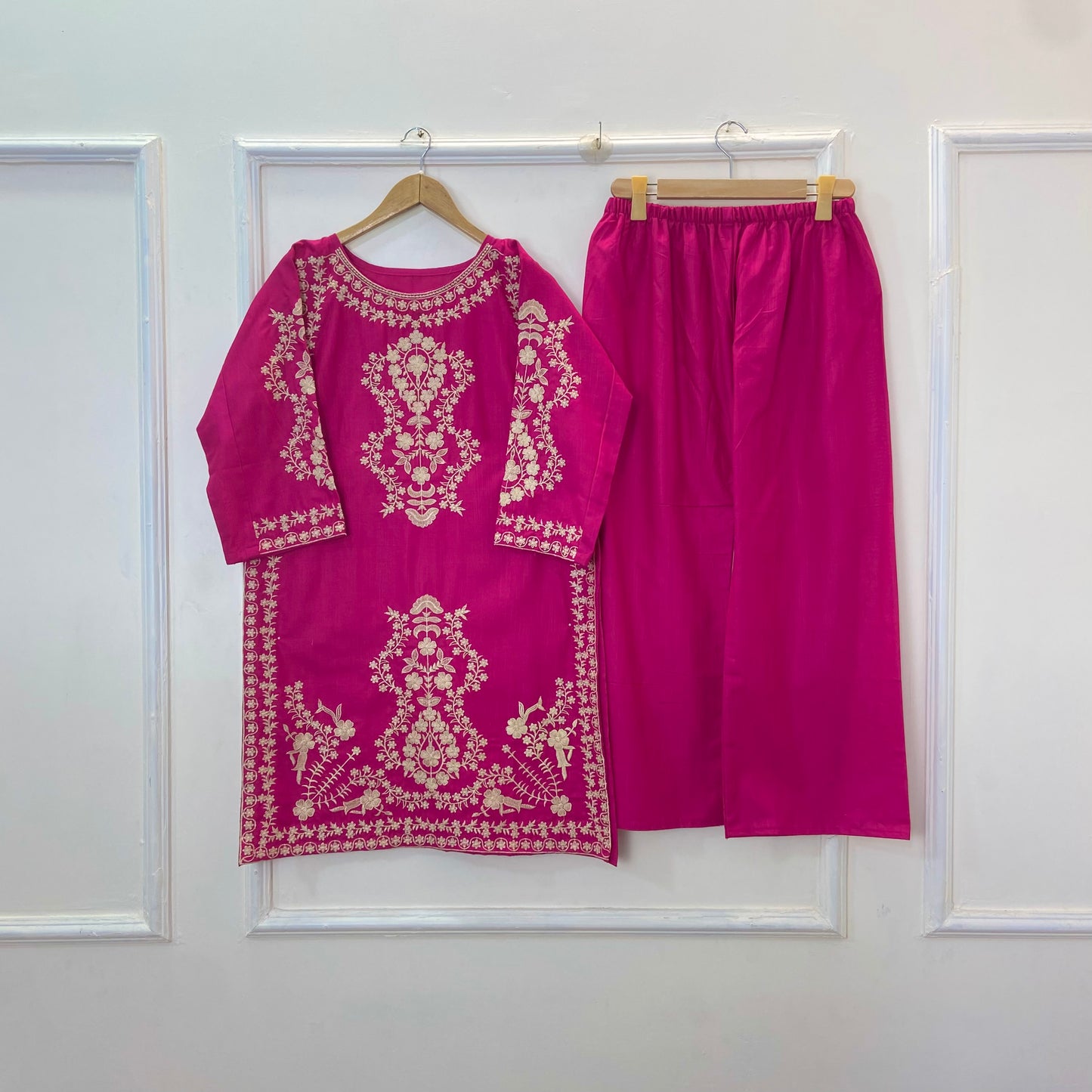 Heavy Embroidered 2PC (Khaddar D-299