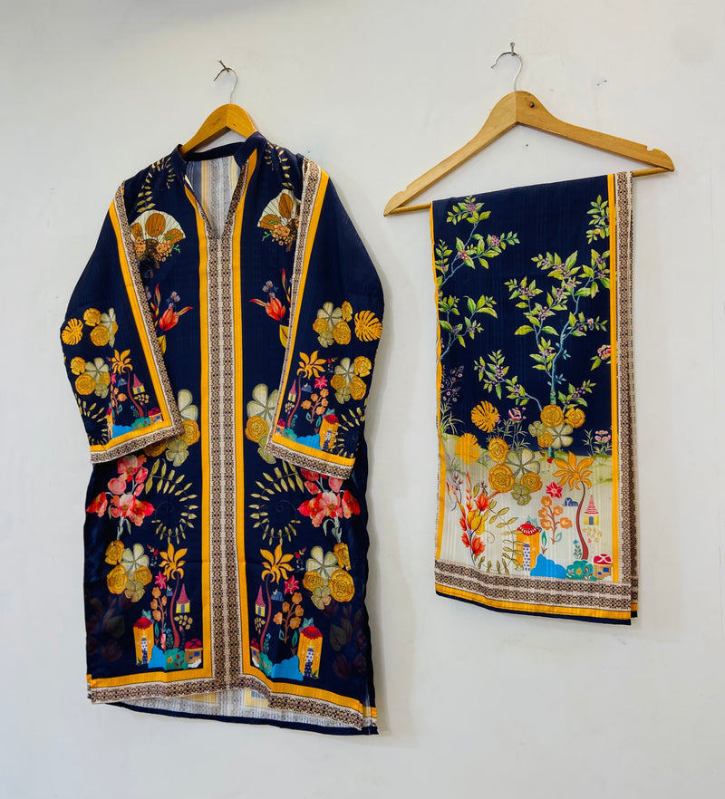 Rainbow Rush Co-Ord Sets (Swiss Silk) D-71