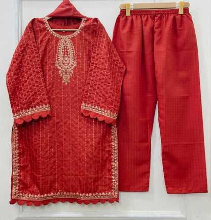Eid Edit: 3PC (Cotton) D-525