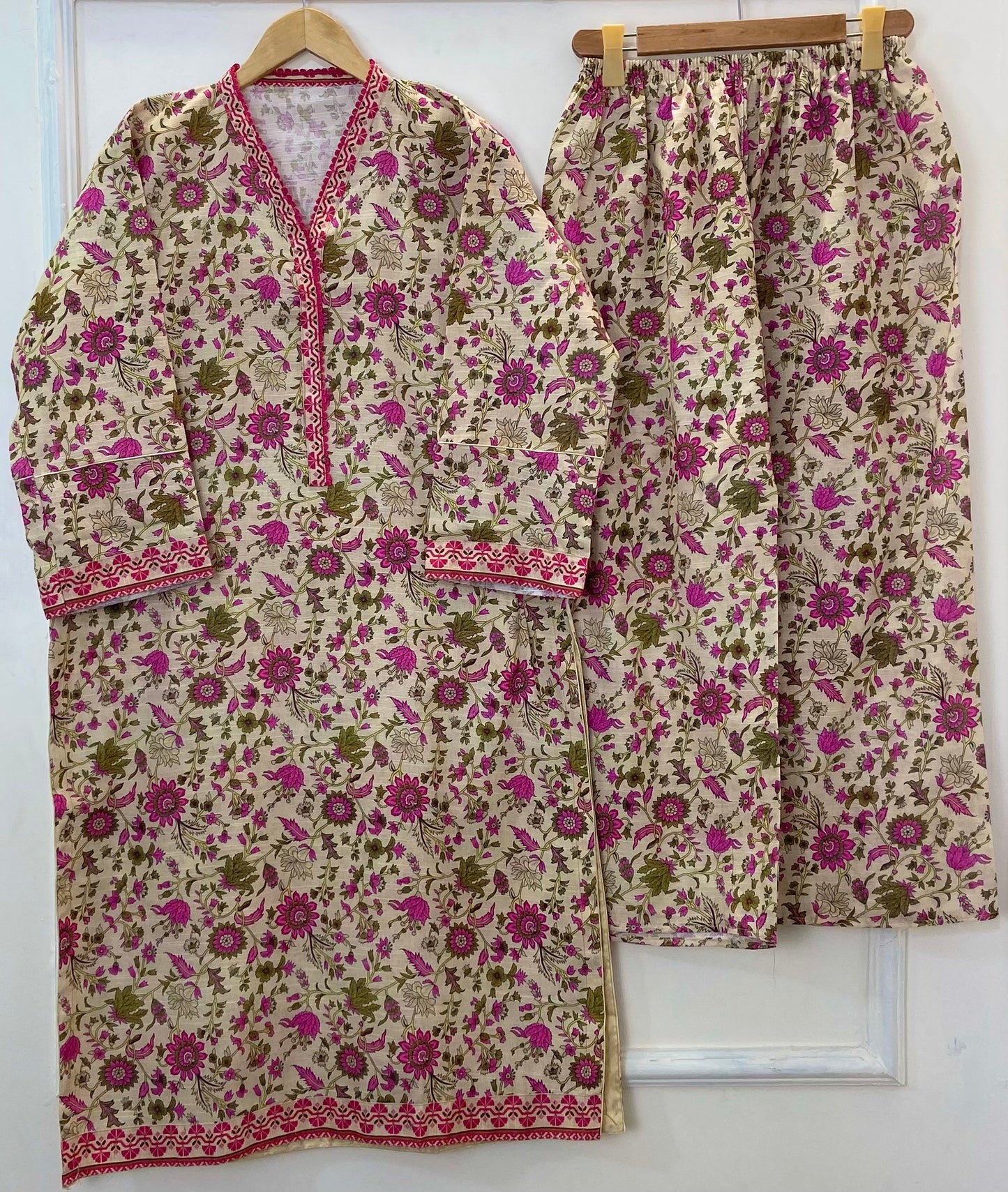 Long-Length Lovelies 2PC (Khaddar) D-302