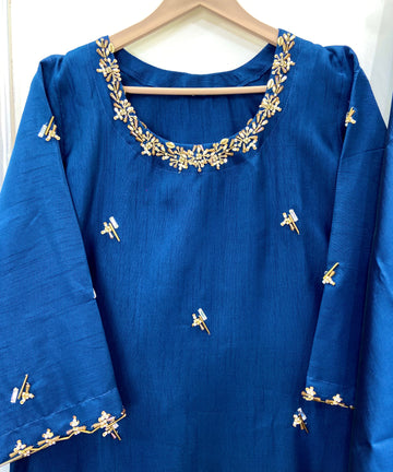 Royale Handcrafted Series: 3PC (Raw Silk) D-250