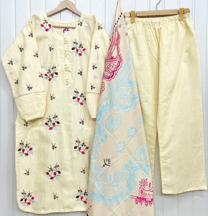 Article: D-1180 Khaddar 3piece