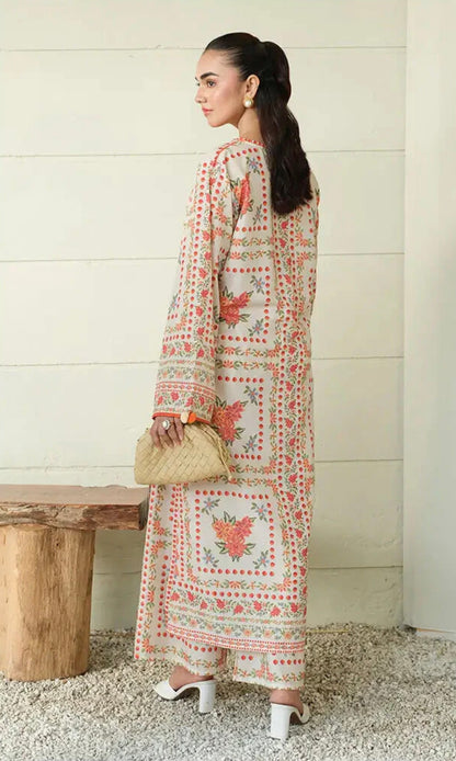 Morning Mist Co-Ord Set (Swiss Silk) D-169