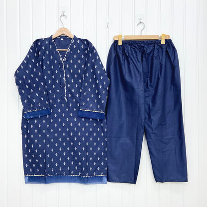 Article no: D-719 Bareeze Cotton 2 Piece