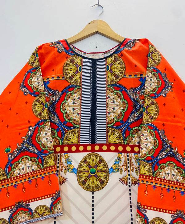 ARTICLE NO: D-76 SWISS SILK LONG CO-ORD